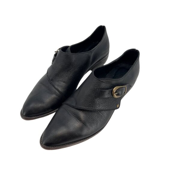 Veracruz Monk Leather Shoes 40EU - Picture 2 of 4